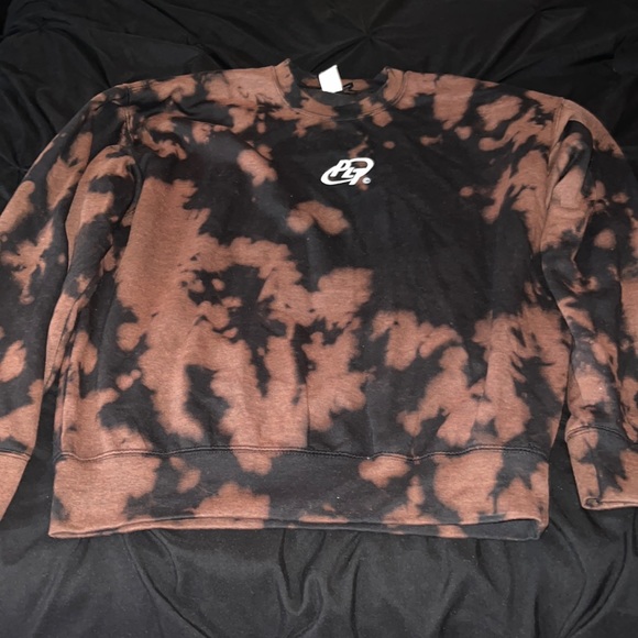 PRELOVED PRETTY LITTLE THING TIE DYE SWEATER SIZE L - Picture 2 of 2